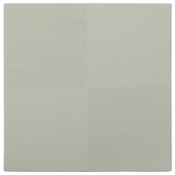 160900954 水拭きできる い草風置き畳 市松模様 12枚組 82×82×2.5 ライトグリーン メーカー直送