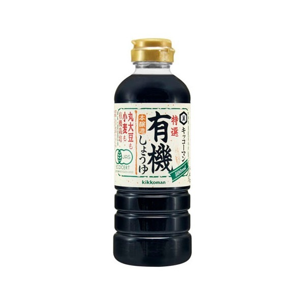 特選有機しょうゆ ペットボトル 500ml 12 メーカー直送