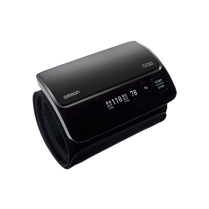 上腕式血圧計 カフ一体型 コンパクトデザイン OMRON connect対応 HCR-7608T2