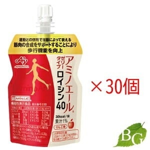味の素 アミノエール ゼリータイプ ロイシン40 100g 30個セット