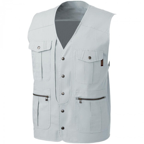536 ベスト LLサイズ シルバーグレー(22)