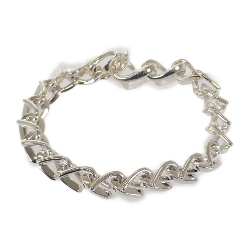 フォージ ミディアムリンク 72548507 ブレスレット シルバー925 メンズ 美品 ギフト【Aランク】