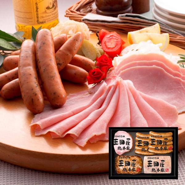 兵庫 三田屋総本家 ハム詰合せ ロースハム220g モモハム270g ミートローフ310g チューリンガーウインナー120gx2 SISK 7,344円