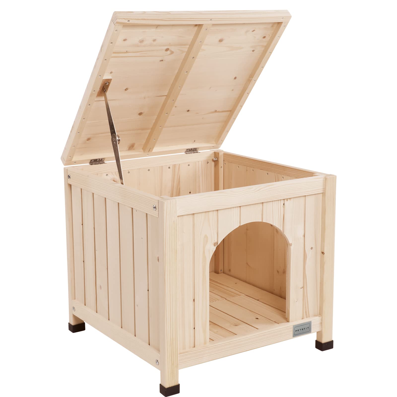 petsfit 犬小屋 猫小屋 ペットハウス 【天然木 安全】 杉 犬舎 猫舎 木製ゲージ 小型犬 おしゃれ 屋内 10,701円