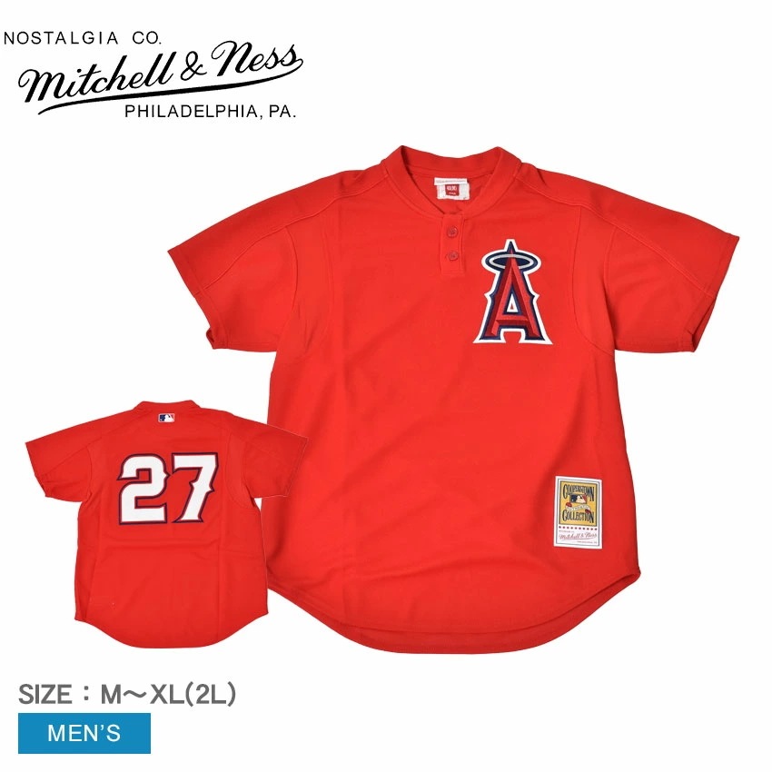オーセンティック ブラディミールゲレーロ アナハイムエンゼルス 2004 ジャージ ABPJ3332-AAN04VGUUNRD メンズ ゲームシャツ MLB Vladimir