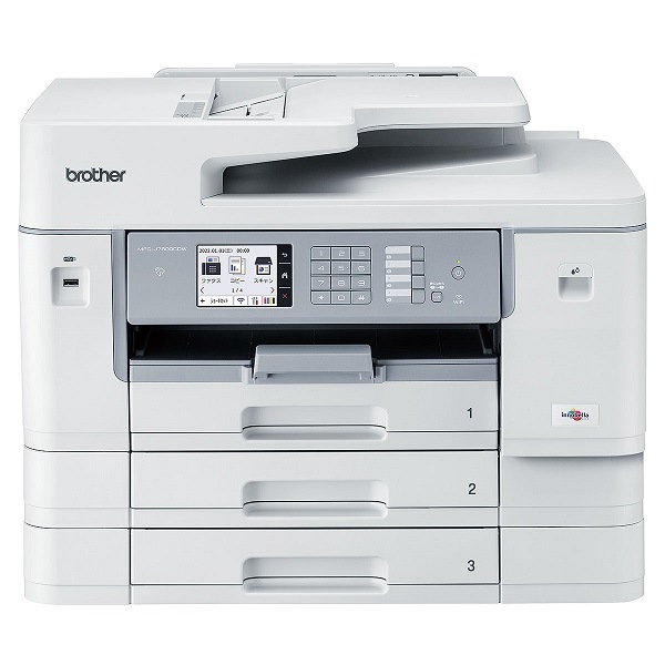 MFC-J7600CDW 大容量ファーストタンク　A3インクジェット複合機　FAX　ADF　30万ページ耐久　自動両面　3段トレイ 56,261円