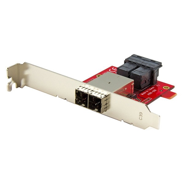 SFF86448PLT2 [MiniSAS変換アダプタ デュアル(ロープロファイルブラケット付属 12Gbps)] メーカー直送