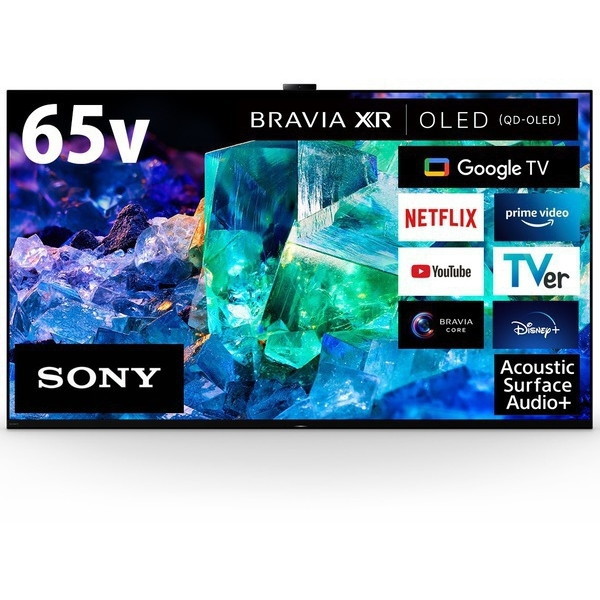 XRJ-65A95K BRAVIA XR [65V型 地上BS110度CSデジタル 4Kチューナー内蔵 有機ELテレビ]