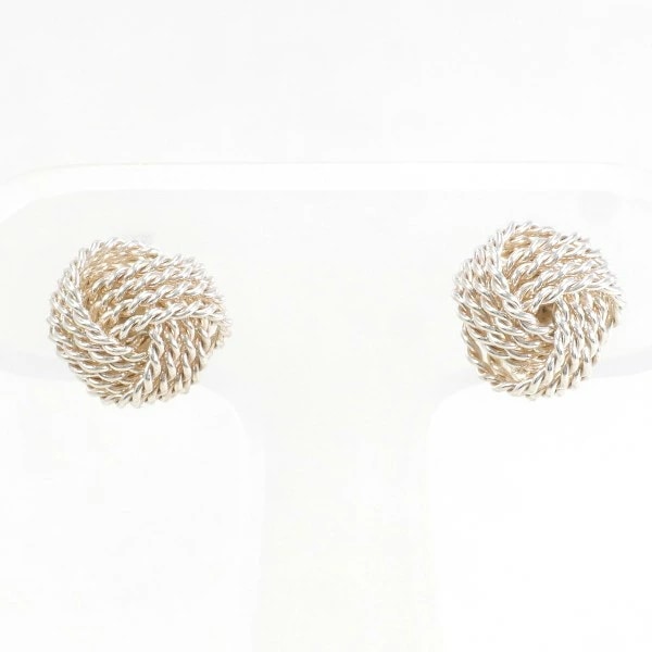 ティファニー ツイストノット シルバー ピアス 総重量約2.7g