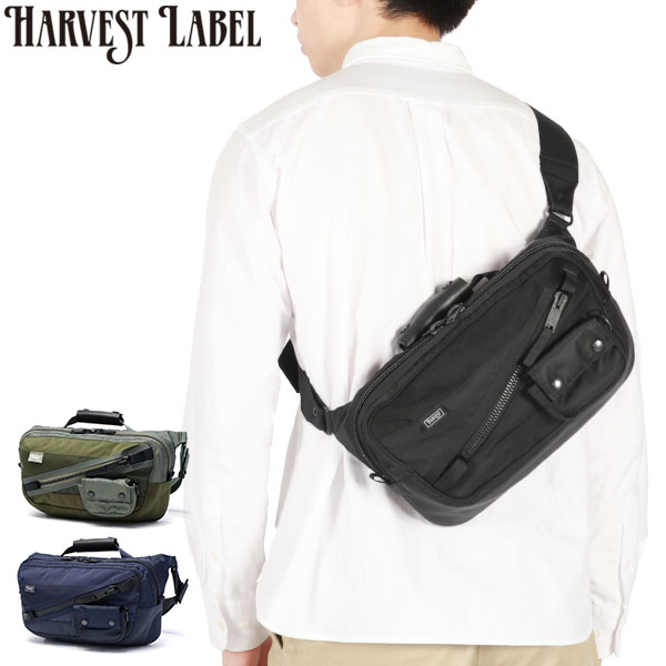 メンズ レディース 大容量 本革 ブランド 日本製 A5 ショルダー 横 黒 おしゃれ ナイロン ReLoad Sling bag HGL-0183