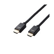 まんぞく｜GM-HD14E20BK HDMI 1.4 ケーブル ハイスピード 2m 4K 30Hz フルHD 120Hz ARC (PS5 PS4 Nintendo Switch Xbox 対応) ブラック｜PCケーブル
