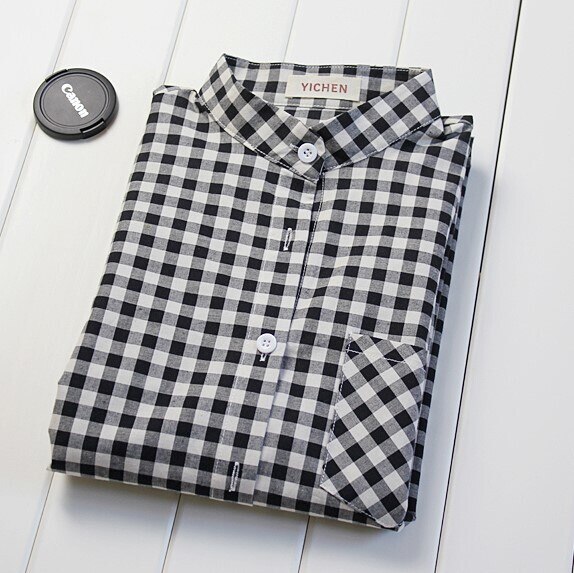 チェック柄 トップス ブラウス レディース 秋冬 春 カジュアル 長袖 長袖 前開き 白 ホワイト 黒 ブラック モノトーン M L ゆったり かわいい 大人可愛い きれいめ シンプル カジュアル 大 5,724円