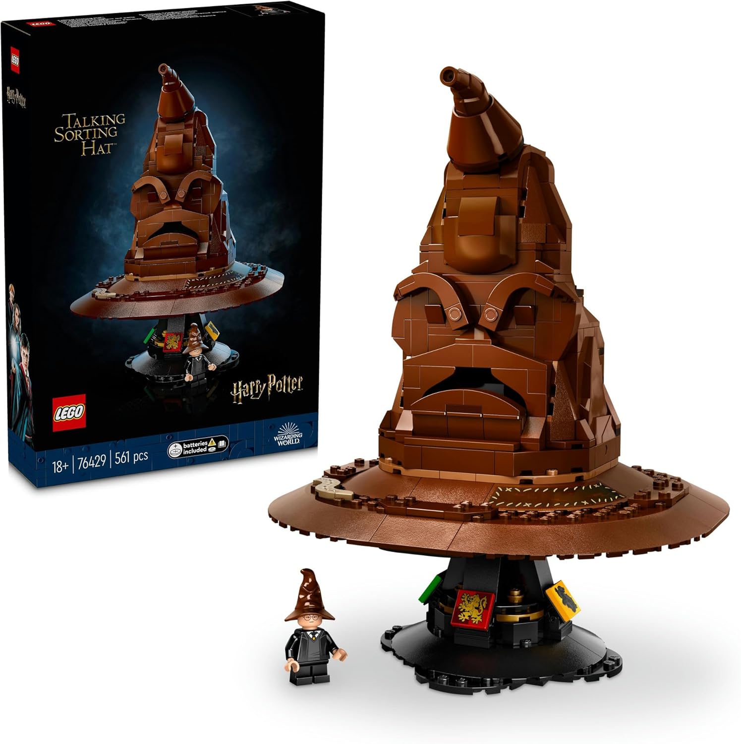 レゴ LEGO ハリー・ポッター トーキング組分け帽子 76429 おもちゃ 玩具 誕生日 プレゼント ブロック 母の日 父の日 男性 女性 インテリア オシャレ