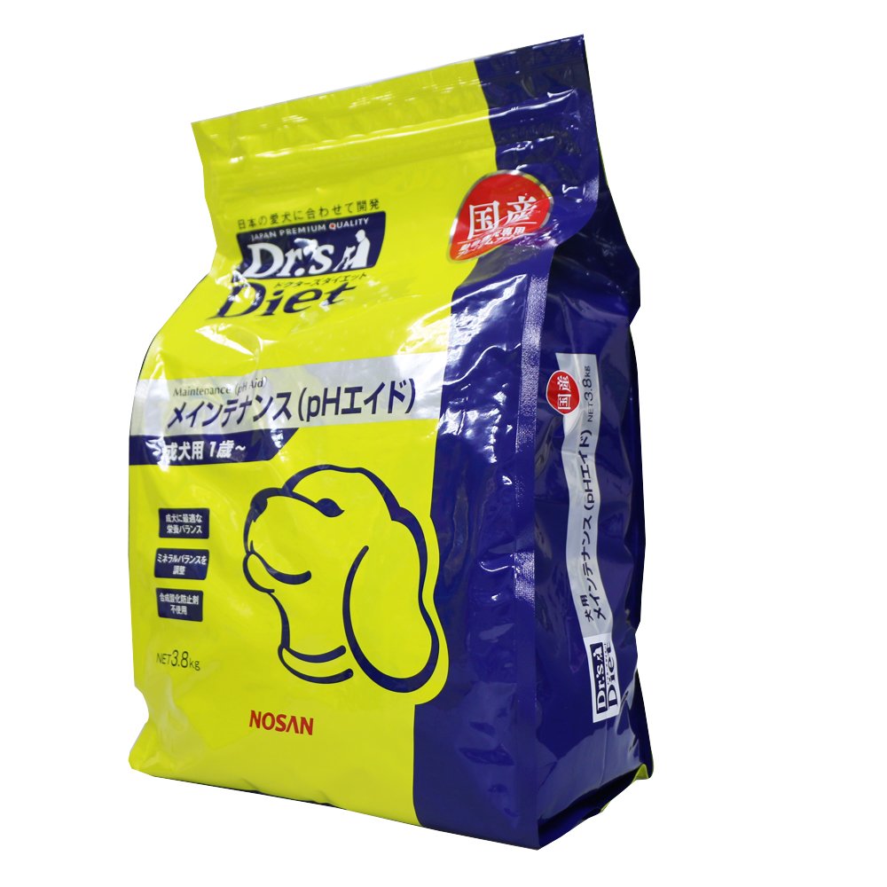 ドクターズダイエット (Dr s DIET) 療法食 犬用 メインテナンス(phエイド) 3.8kg