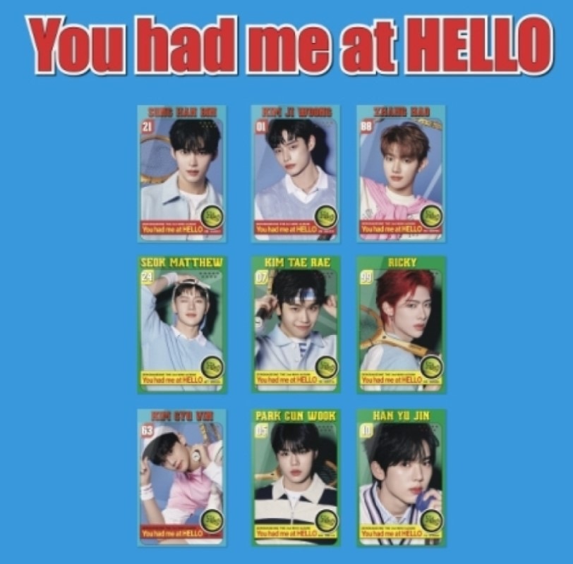9種SET POCAALBUM VER / ZEROBASEONE (ZB1) - YOU HAD ME AT HELLO (3rd mini album) [5月14日発売] 7,696円