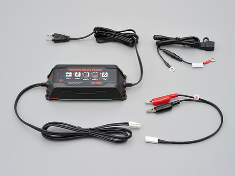 スイッチングバッテリーチャージャー12V 回復微弱充電器 95027