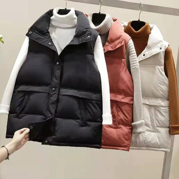 秋冬新品ダウンベストレディースアウター中綿入り防寒着あたっか 軽量ダウンコートダウンジャケット0130%までに制限