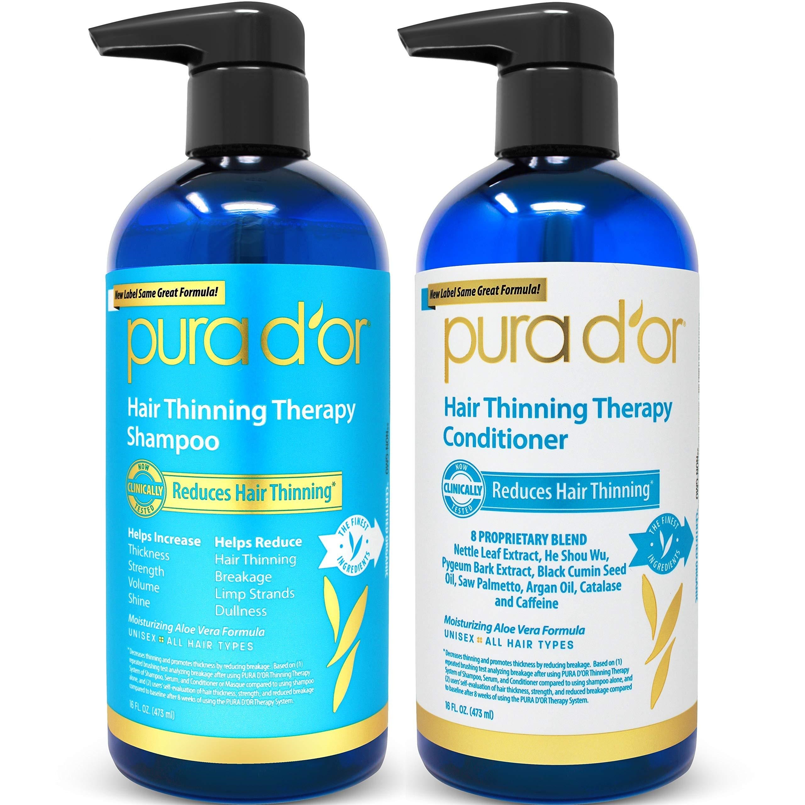 PURA D OR Hair Thinning Therapy System - Biotin Sh