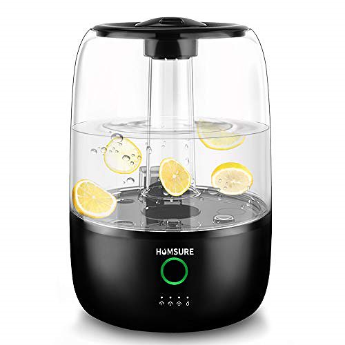 加湿器卓上HUMSURE2019最新版加湿器大容量4.5L大容量超音波式上部から注水タイプ空気清浄ワンタッチ操作簡単ミスト3段階調節アロマ長時間連続稼働省エネ部屋オフィス家庭用静音乾燥対策空焚き防止ブ 5,576円