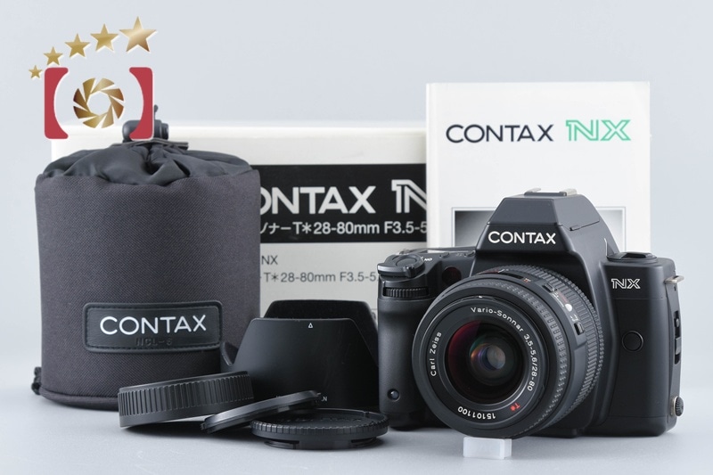 CONTAX コンタックス NX + Carl Zeiss Vario-Sonnar 28-80mm f/3.5-5.6 T* 元箱付き