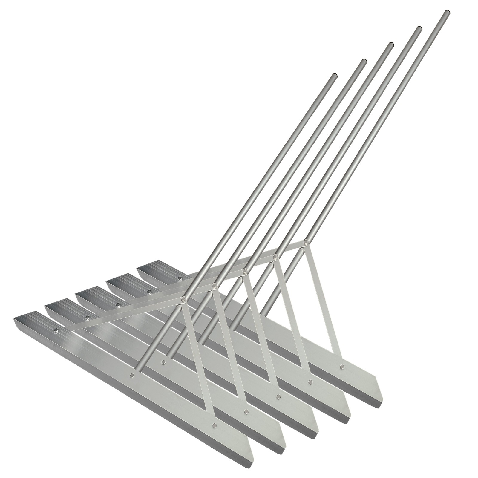 トンボ SP1 （5本セット） グラウンド 整備用 レーキ アルミ製で超軽量 10年使える (幅80cm) 完全日本製