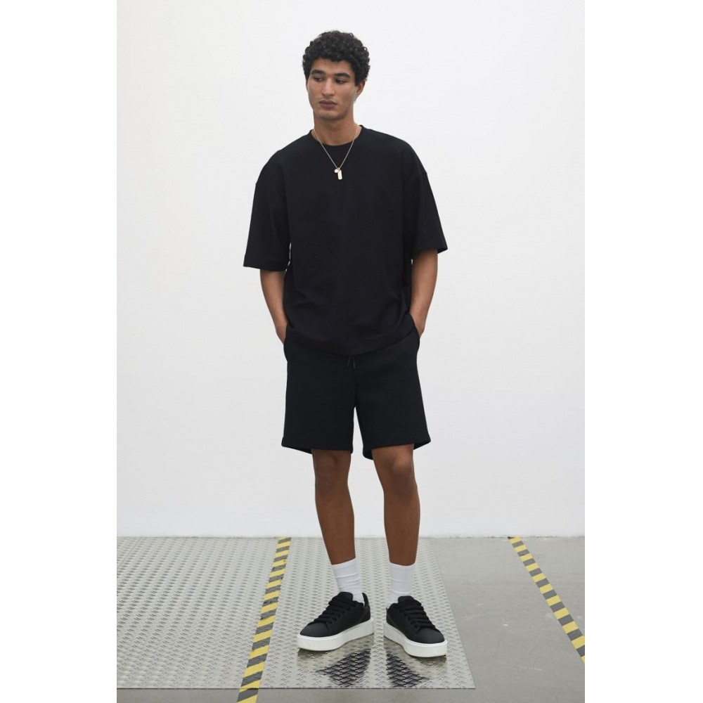 H&M オーバーサイズ Tシャツ ブラック