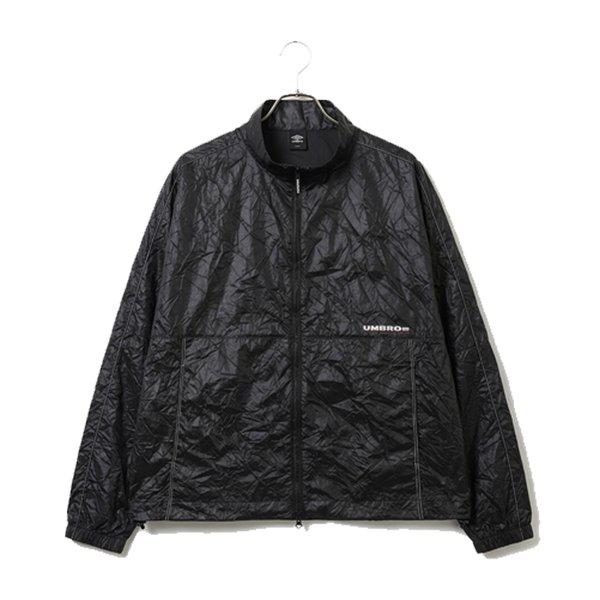 クラシックプラススタンドネックウィンドブレーカージャケットUR124CJK33BLK