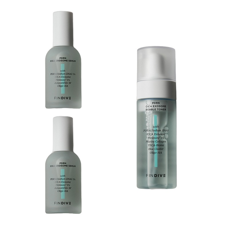 ファインダイブPDRNセラム×2個+PDRNトナー