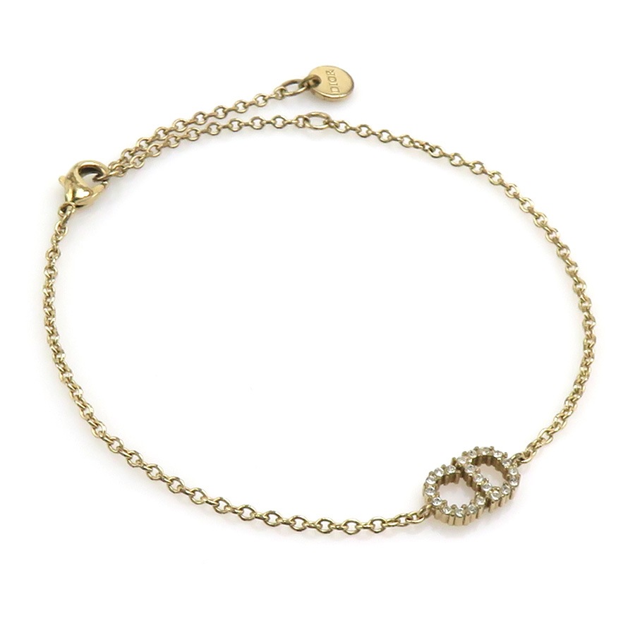 クリスチャンディオール Christian Dior ブレスレット メタル ゴールド レディース r11019g