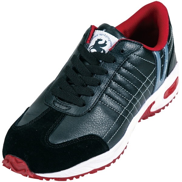 日進ゴム #206 ブラック 26.5 ハイパーVプロテクティブスニーカー