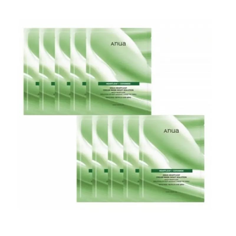 ドクダミ クリームマスク ナイトソリューション 25ml1個10個入り