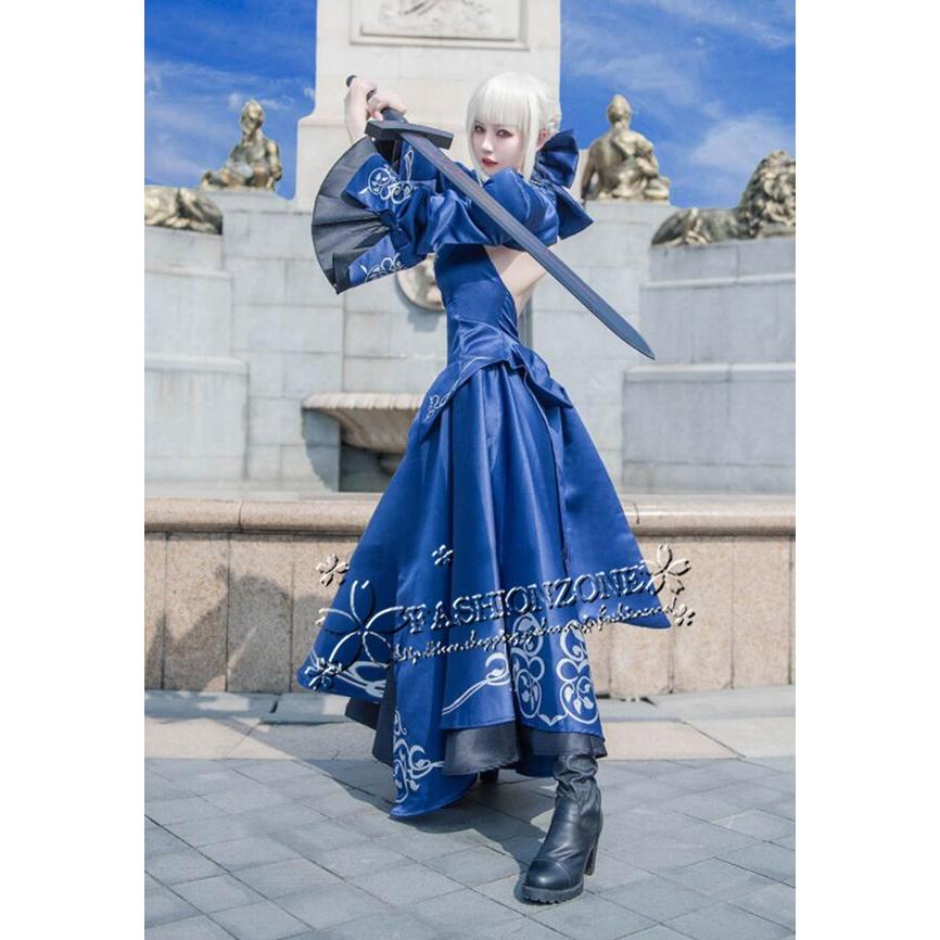 Fate Grand Order 風 アルトリア・ペンドラゴン コスプレ衣装 ウィッグ 靴 cosplay コスチューム 日常服 パーティーグッズ ハロウィン変装 仮装