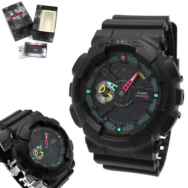 腕時計 GA-110MF-1ADR ブラック 腕時計 ウォッチ メンズ レディース ユニセックス