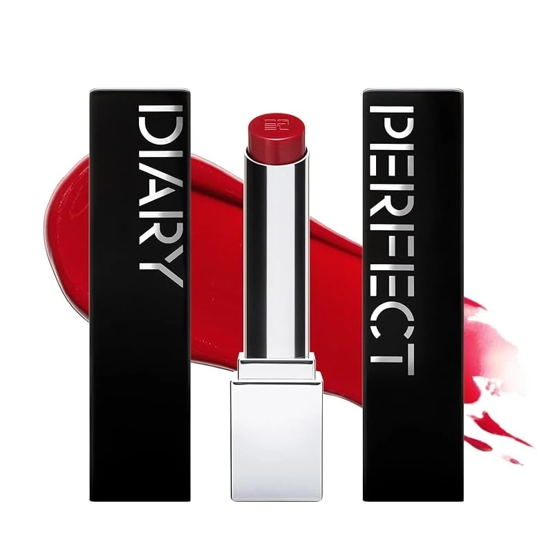 PERFECT DIARY パーフェクトダイアリー バイオリップ エッセンス リップスティック 「潤膜リップ」保湿 高発色リップ 3g 705 (Charm Red)