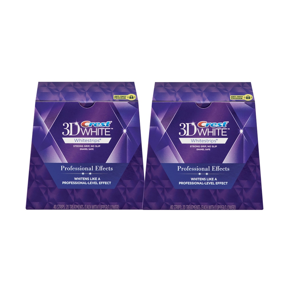 3Dホワイトニングシート 正規品 箱付き 40回分 ３Ｄホワイトストリップス プロ 2箱 9,750円