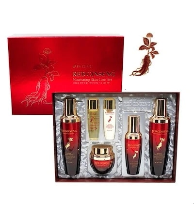 基礎化粧品4種3Wクリニック紅参スキンケア薬草人参4種セットヒット商品