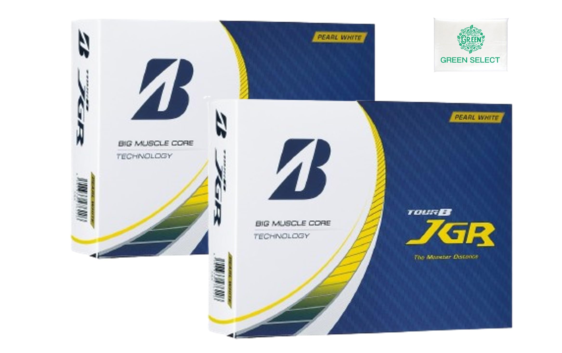 ブリヂストン ゴルフボール TOUR B JGR パールホワイト 2ダース(24球入) 2023年モデル オリジナルポケットティッシュ付き
