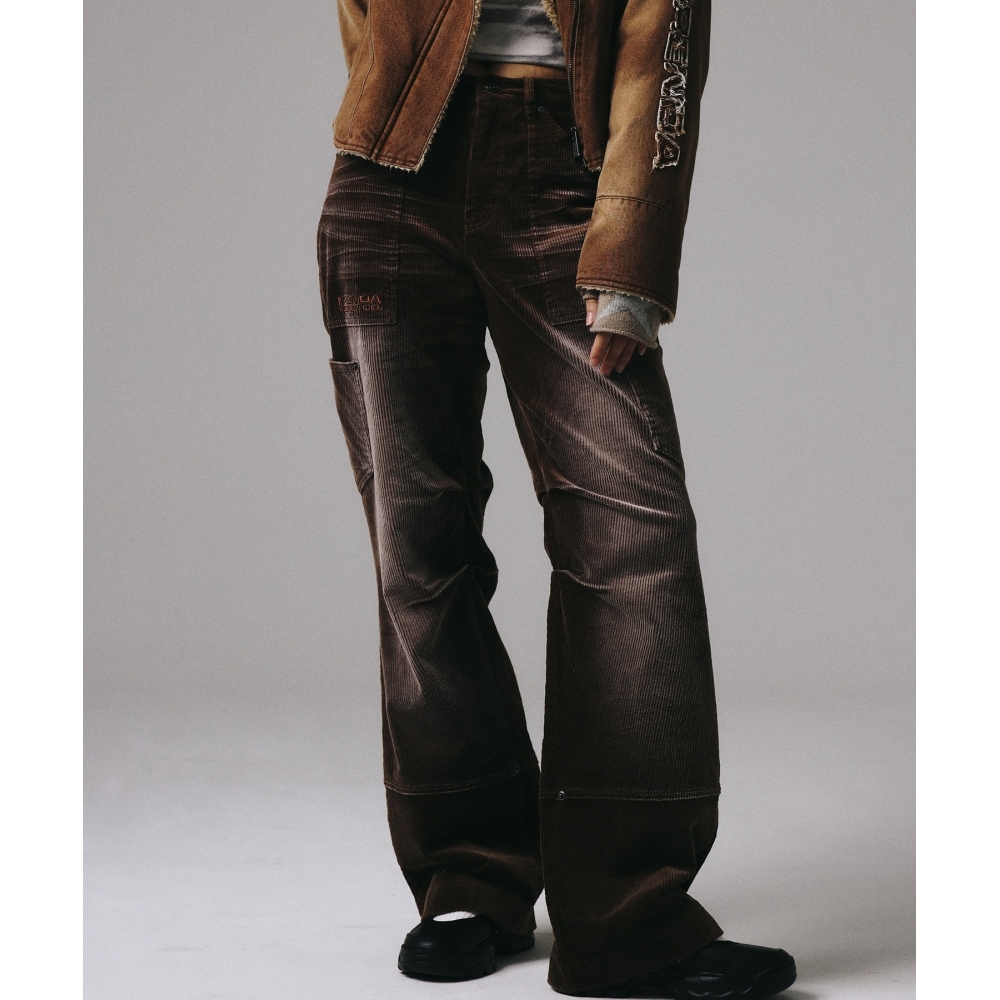 PRENDA コーデュロイ カーコ パンツ ブラウン