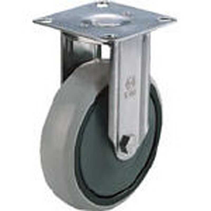 ユーエイキャスター ステンレスキャスター固定車 150径ナイロンホイルウレタン車輪 SUSGUK150