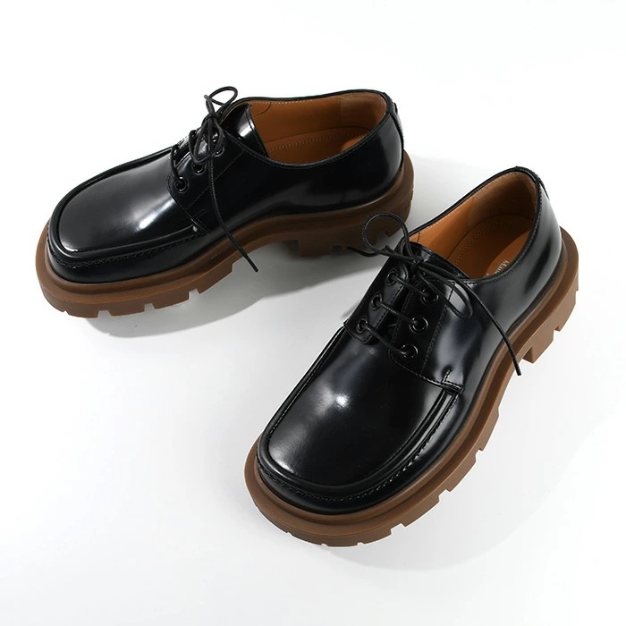 ローファー 靴 IVY レザー ダービーシューズ S58WQ0133 P3827 レディース ブラック 人気 おすすめ プレゼント