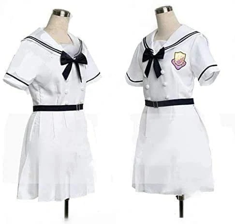 ガールズルール 白制服ワンピースタイプ コスチューム コスプレ制服