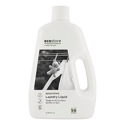 他サイト： ecostore(エコストア) ランドリーリキッド 【ユーカリ】 2L 洗濯洗剤 洗剤 液体 植物由来 肌にやさしい 大容量 詰め替えの商品画像