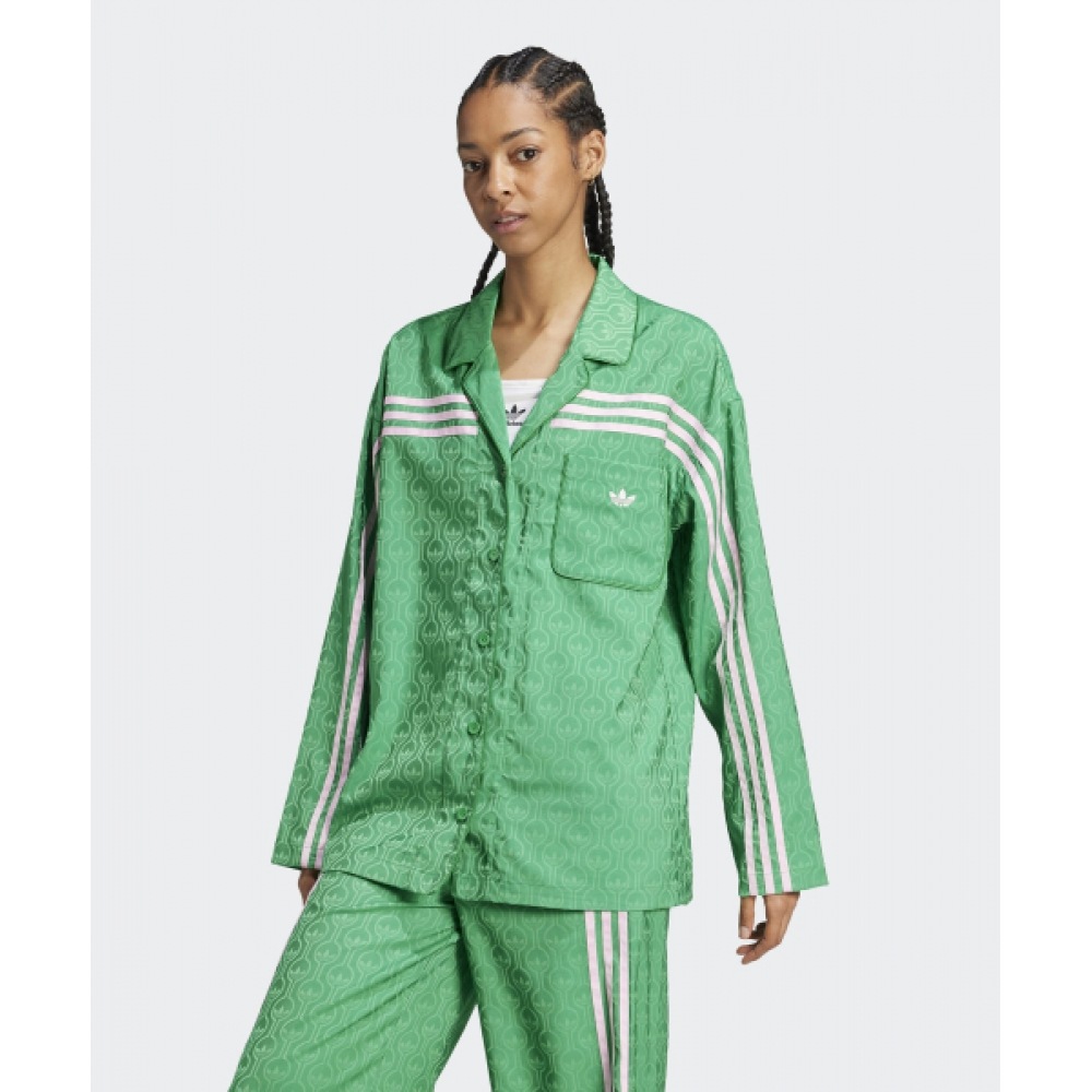 アディダス 70年代シャツ-グリーン/JN7659