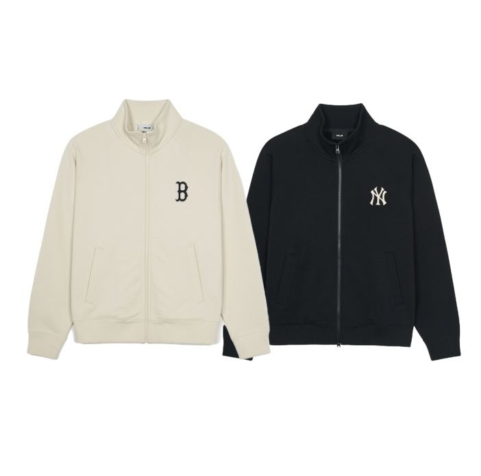 BASIC MEDIUM LOGO STAND NECK ZIP UP