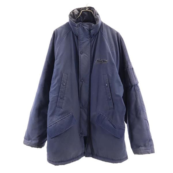 中綿ジャケット L ネイビー系 メンズ