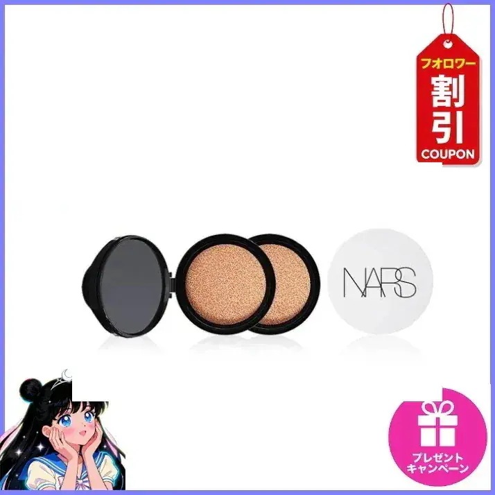 [正規品]ライトリフレクティング セラム クッション ファンデーション ダブルパッケージ(ケース+詰め替え2個) SPF42/PA++/メイク·スキンケア両/24時間間保湿[韓国人気コスメ]