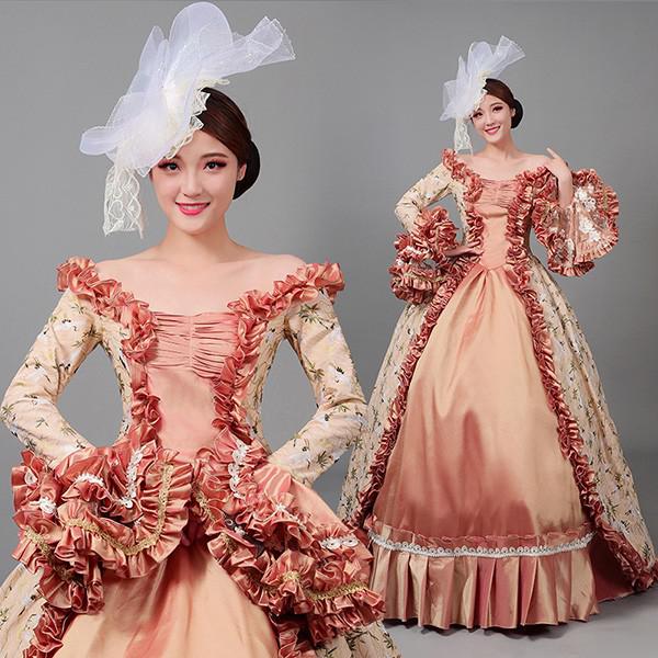 完売御礼中世 貴婦人ドレス ステージ 衣装 中世ドレス ヨーロッパ 貴族 王族服 ジュリエット カラードレス 演出 現代劇演出 ヨーロッパ風 演出 パーティードレス eh151jcjcx1