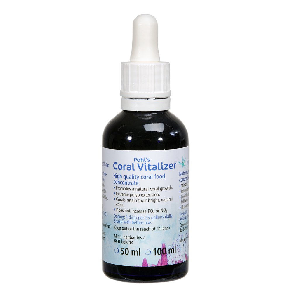 ＺＥＯｖｉｔ－Ｓｙｓｔｅｍ　Ｃｏｒａｌ　Ｖｉｔａｌｉｚｅｒ　コーラルバイタライザー　５０ｍｌ　海水用　サンゴ　フード　ＣＲＣ10―35―40―20―00