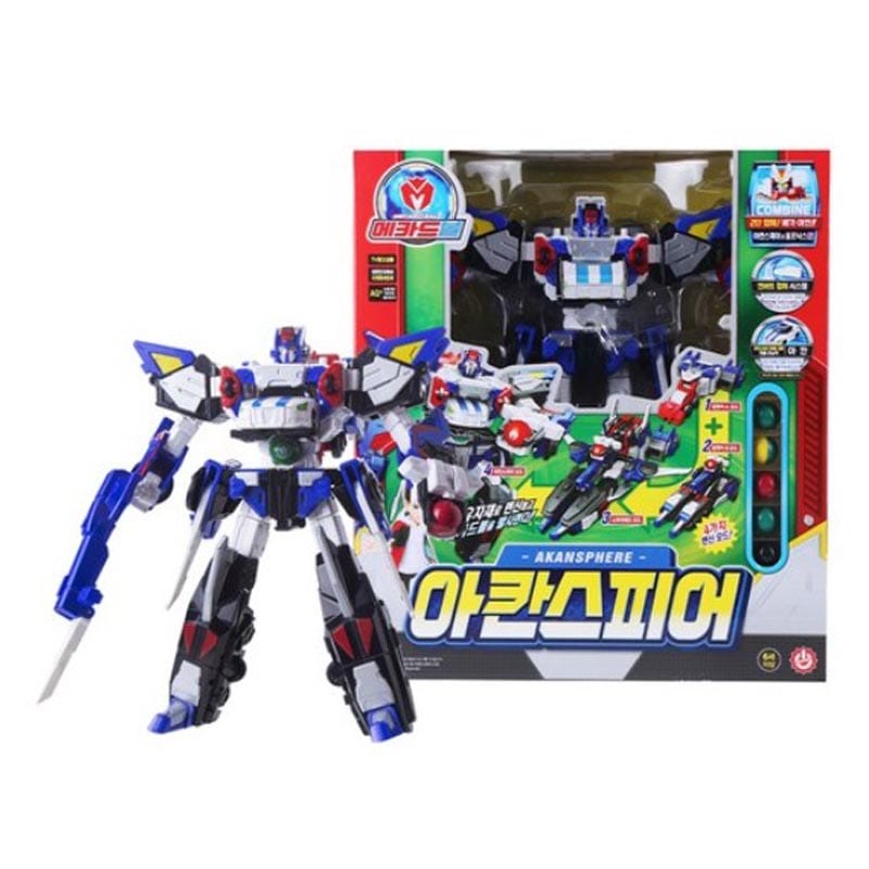 メカドボール アカンスフィア 変形ロボット 4モード おもちゃ 7歳以上 韓国アニメ公式ライセンス 正規品 人気玩具