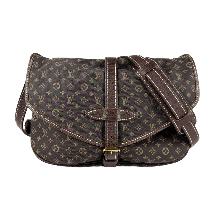ルイ ヴィトン LOUIS VUITTON ショルダーバッグ モノグラム ミニラン ソミュール30 キャンバス/レザー エベヌ ユニセックス M95227 z4497